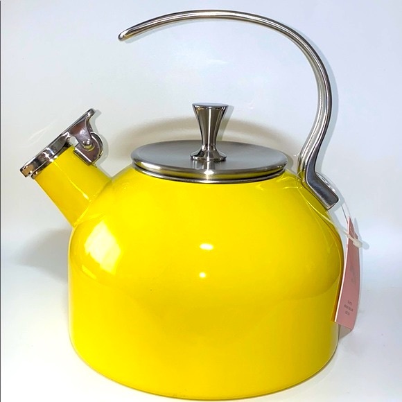 Kate Spade Tea Kettle - Yellow